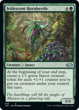 Iridescent Hornbeetle [Jumpstart 2022] | GrognardGamesBatavia