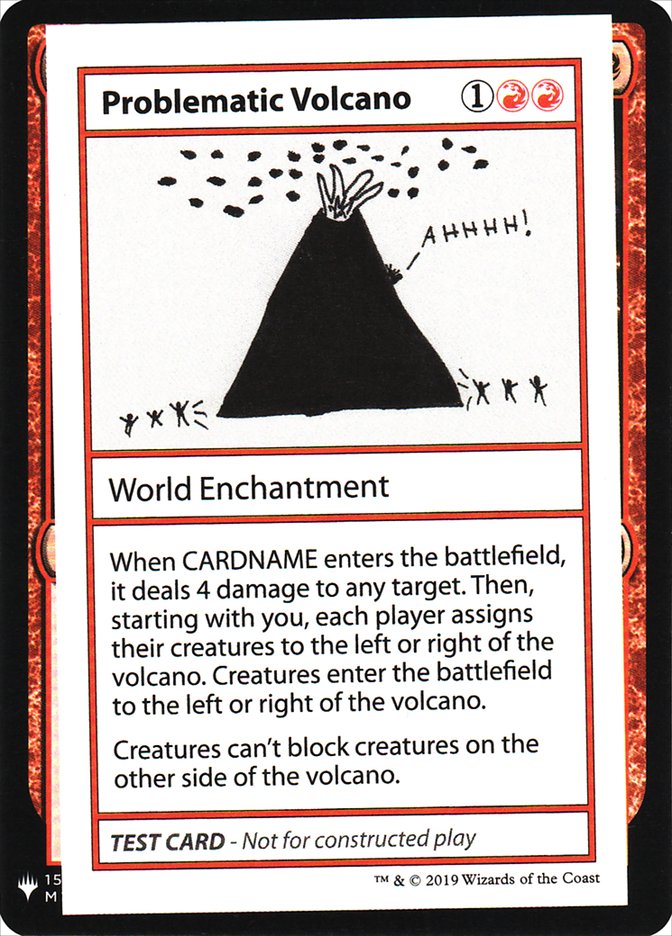 Problematic Volcano [Mystery Booster Playtest Cards] | GrognardGamesBatavia