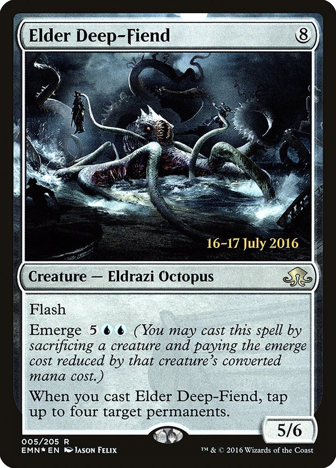 Elder Deep-Fiend [Eldritch Moon Prerelease Promos] | GrognardGamesBatavia