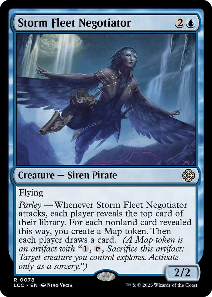 Storm Fleet Negotiator [The Lost Caverns of Ixalan Commander] | GrognardGamesBatavia