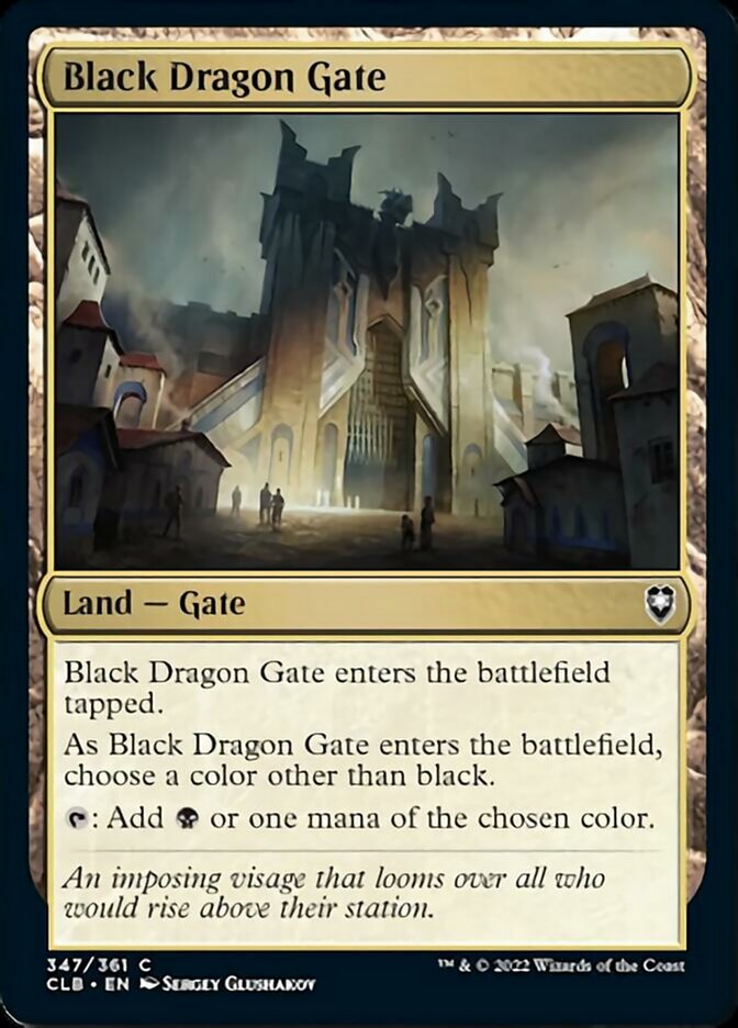 Black Dragon Gate [Commander Legends: Battle for Baldur's Gate] | GrognardGamesBatavia