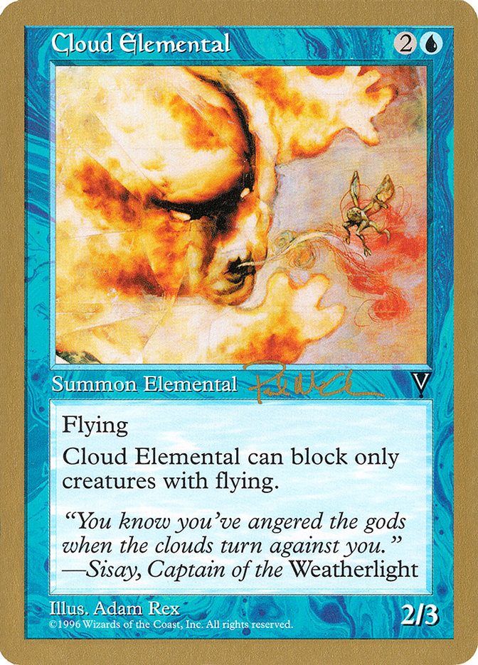 Cloud Elemental (Paul McCabe) [World Championship Decks 1997] | GrognardGamesBatavia