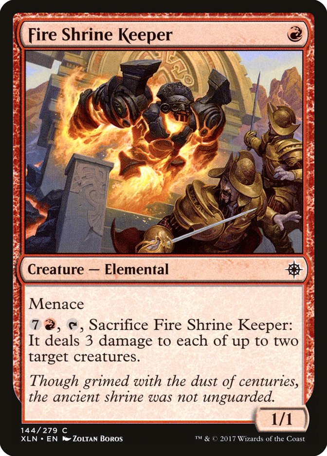 Fire Shrine Keeper [Ixalan] | GrognardGamesBatavia