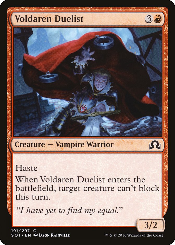 Voldaren Duelist [Shadows over Innistrad] | GrognardGamesBatavia