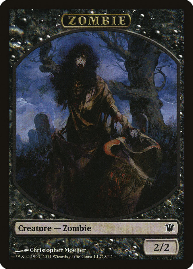 Zombie Token (8/12) [Innistrad Tokens] | GrognardGamesBatavia