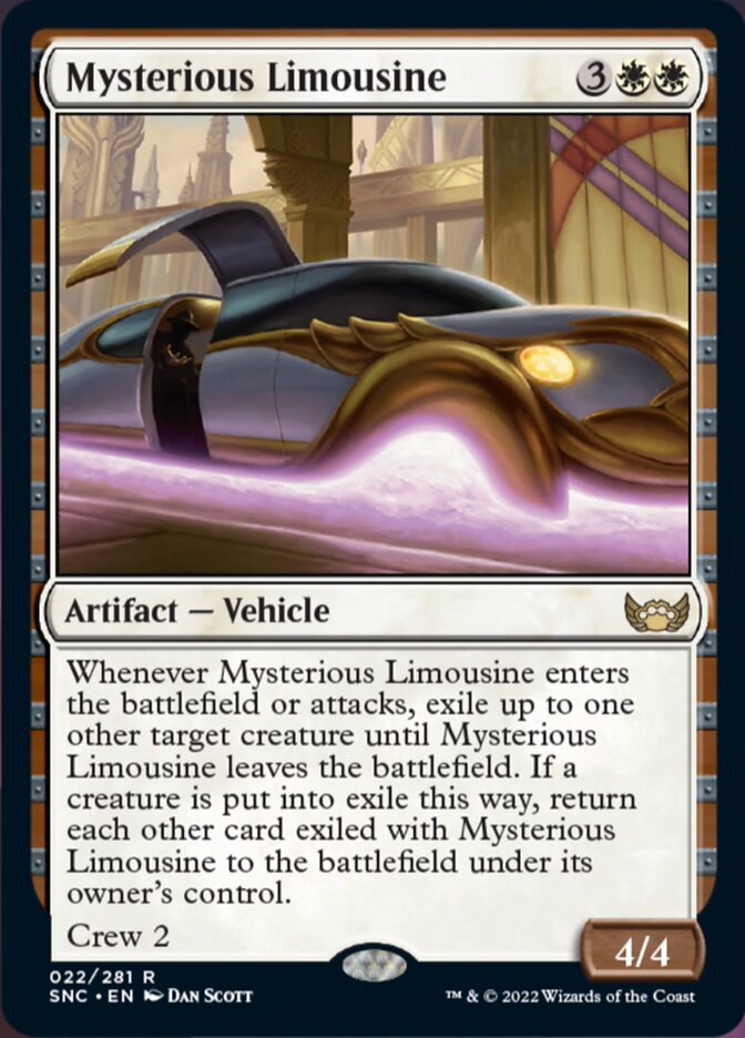 Mysterious Limousine [Streets of New Capenna] | GrognardGamesBatavia