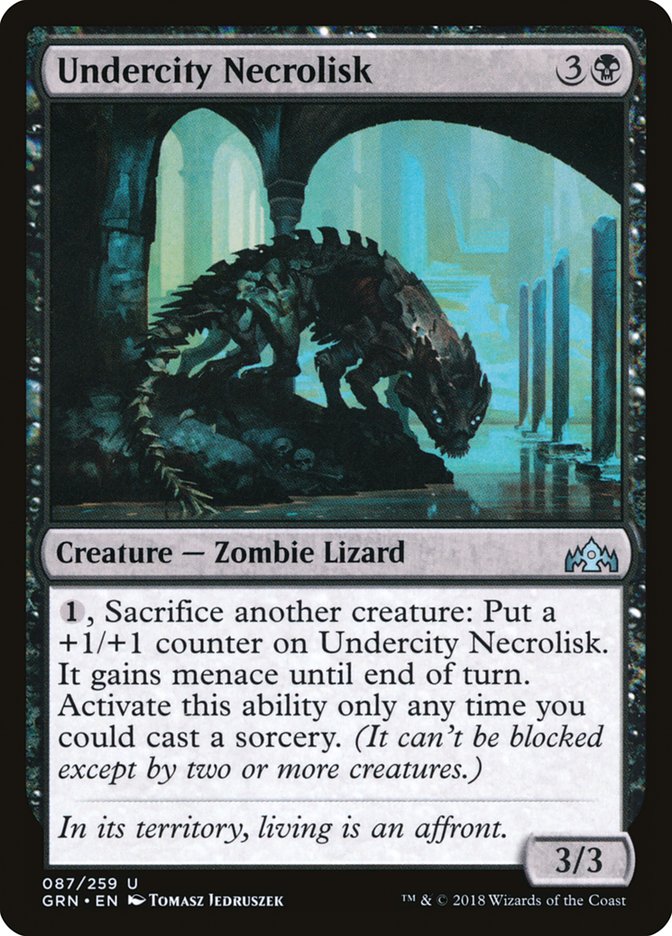 Undercity Necrolisk [Guilds of Ravnica] | GrognardGamesBatavia