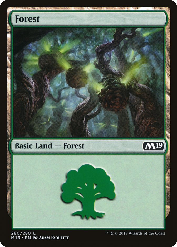 Forest (280) [Core Set 2019] | GrognardGamesBatavia