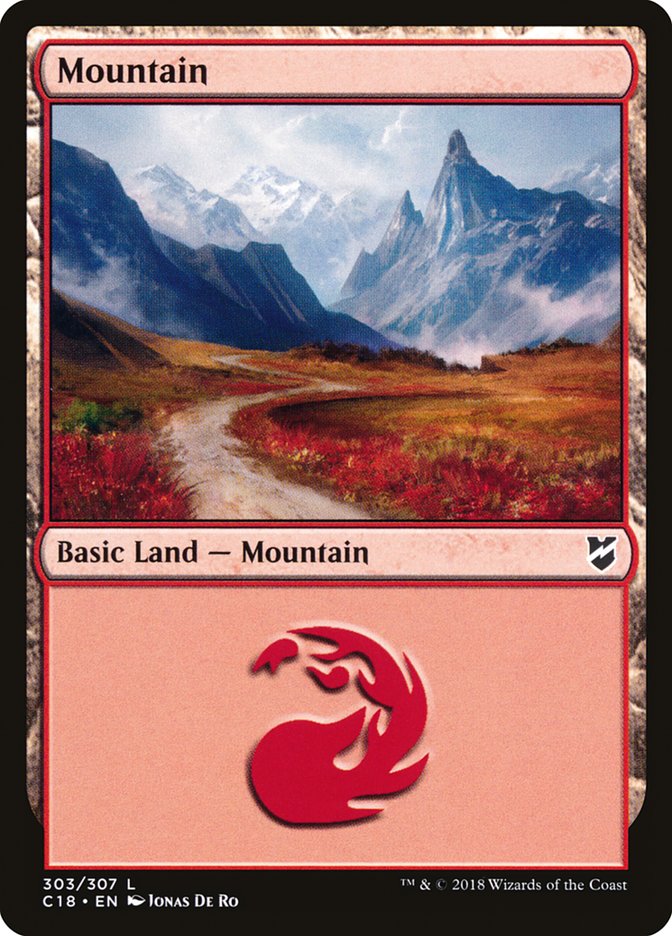 Mountain (303) [Commander 2018] | GrognardGamesBatavia