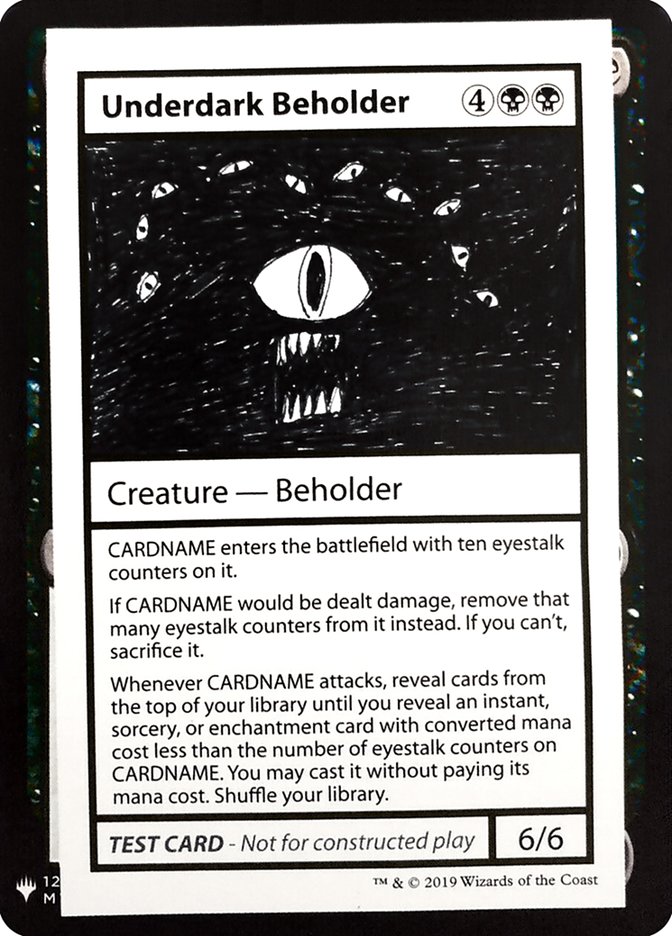 Underdark Beholder [Mystery Booster Playtest Cards] | GrognardGamesBatavia