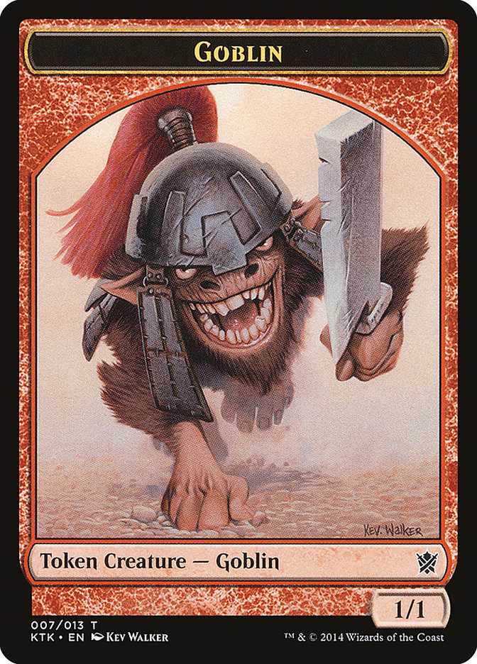 Goblin Token [Khans of Tarkir Tokens] | GrognardGamesBatavia