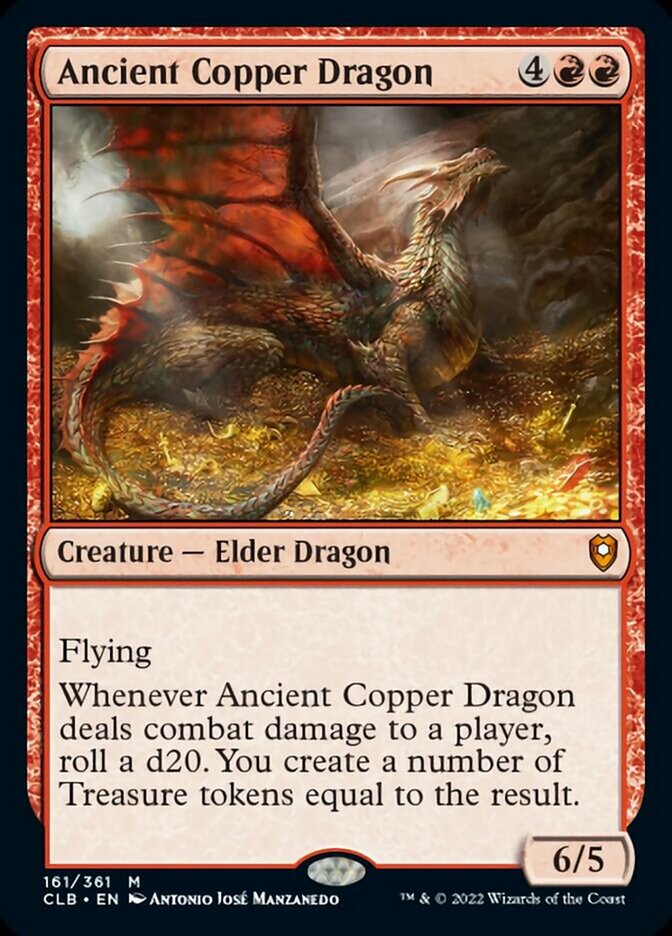 Ancient Copper Dragon [Commander Legends: Battle for Baldur's Gate] | GrognardGamesBatavia