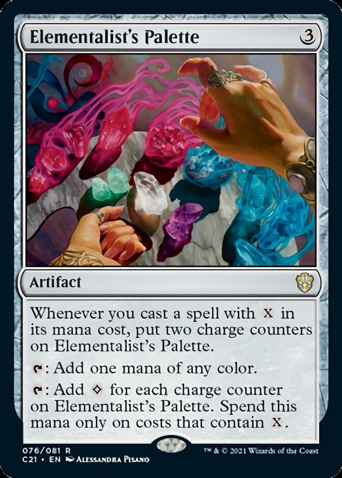 Elementalist's Palette [Commander 2021] | GrognardGamesBatavia