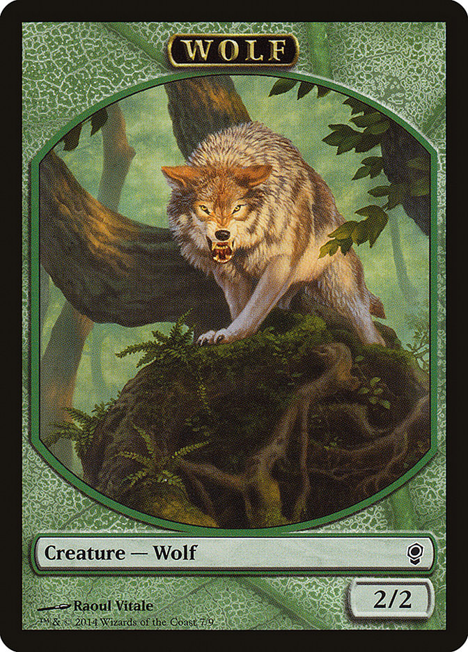 Wolf Token [Conspiracy Tokens] | GrognardGamesBatavia