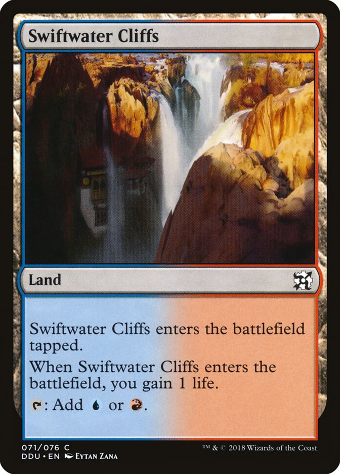 Swiftwater Cliffs [Duel Decks: Elves vs. Inventors] | GrognardGamesBatavia