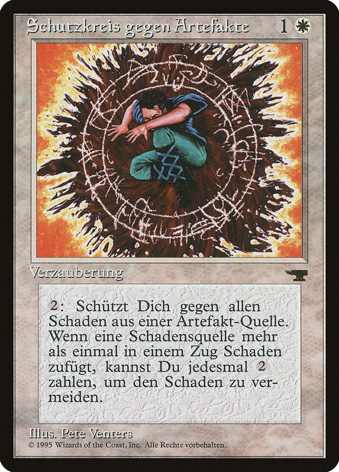 Circle of Protection: Artifacts (German) - "Schutzkreis gegen Artefakte" [Renaissance] | GrognardGamesBatavia