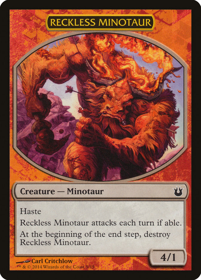 Reckless Minotaur [Born of the Gods Battle the Horde] | GrognardGamesBatavia