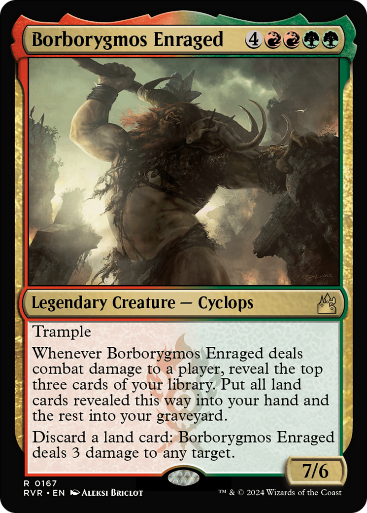 Borborygmos Enraged [Ravnica Remastered] | GrognardGamesBatavia