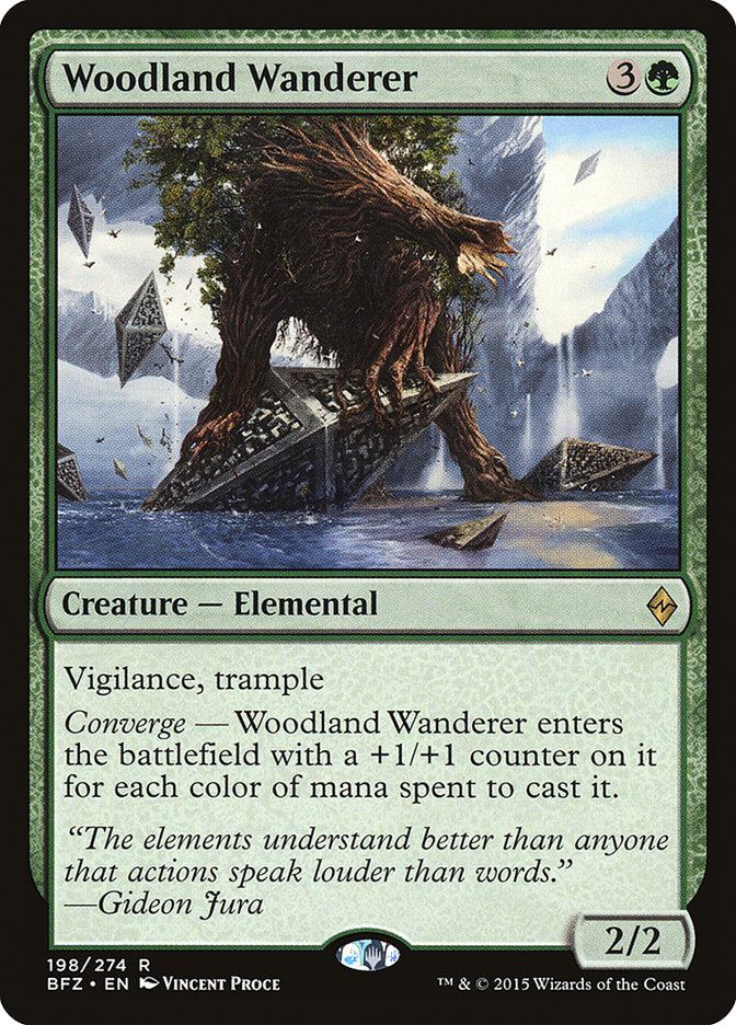 Woodland Wanderer [Battle for Zendikar] | GrognardGamesBatavia