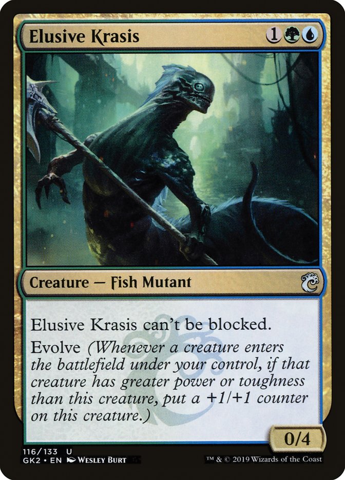 Elusive Krasis [Ravnica Allegiance Guild Kit] | GrognardGamesBatavia