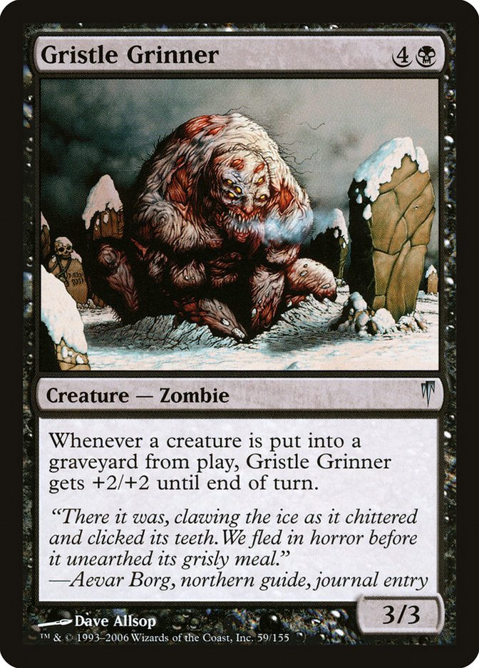 Gristle Grinner [Coldsnap] | GrognardGamesBatavia