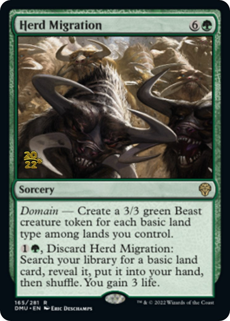 Herd Migration [Dominaria United Prerelease Promos] | GrognardGamesBatavia