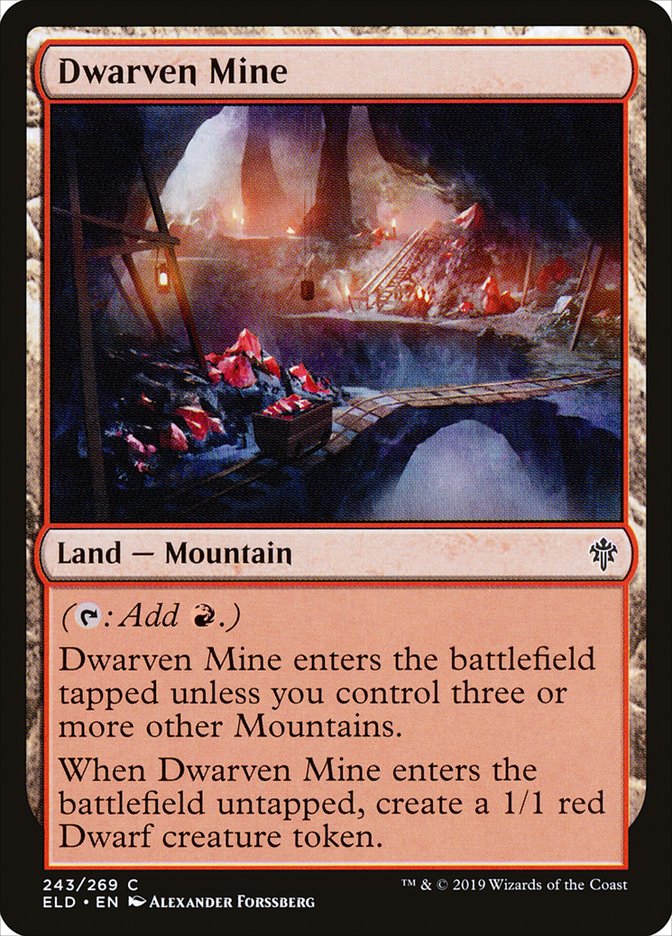 Dwarven Mine [Throne of Eldraine] | GrognardGamesBatavia