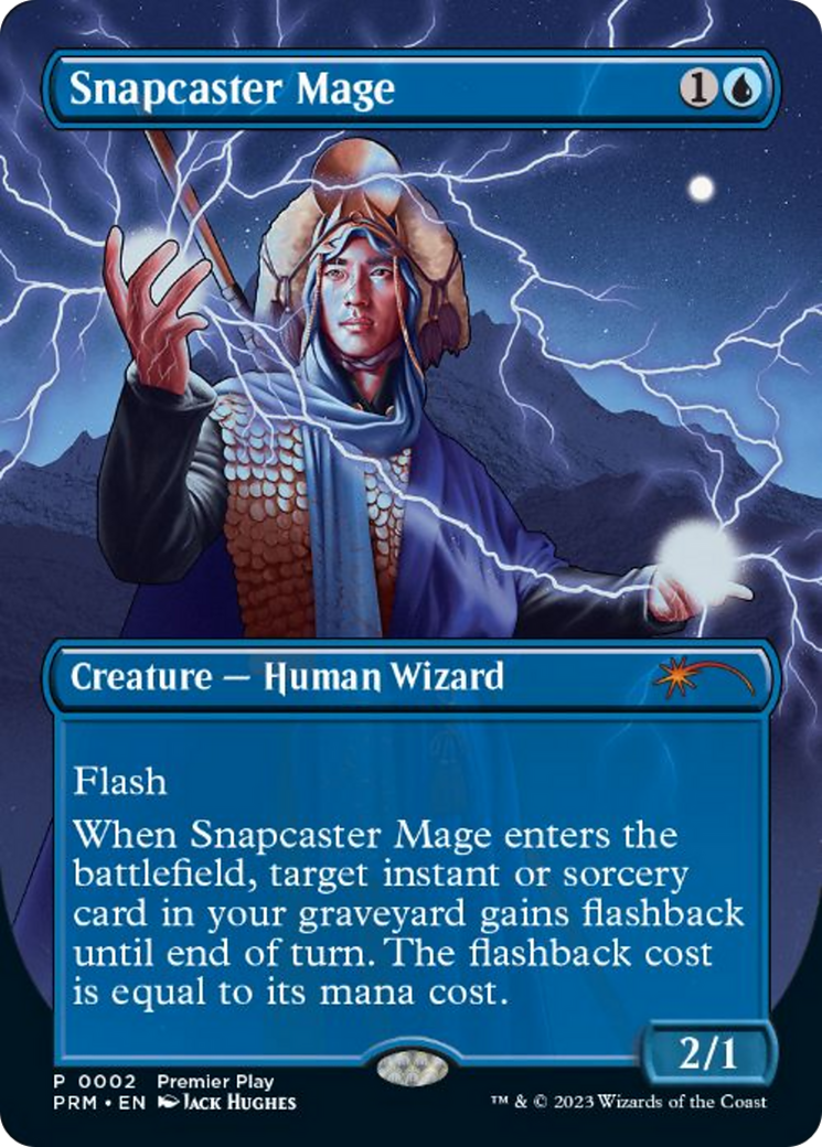 Snapcaster Mage (Borderless Alternate Art) [Regional Championship Qualifiers 2023] | GrognardGamesBatavia