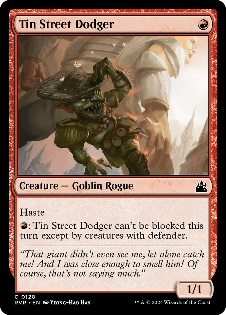 Tin Street Dodger [Ravnica Remastered] | GrognardGamesBatavia