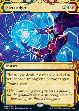 Electrolyze (Foil Etched) [Strixhaven: School of Mages Mystical Archive] | GrognardGamesBatavia