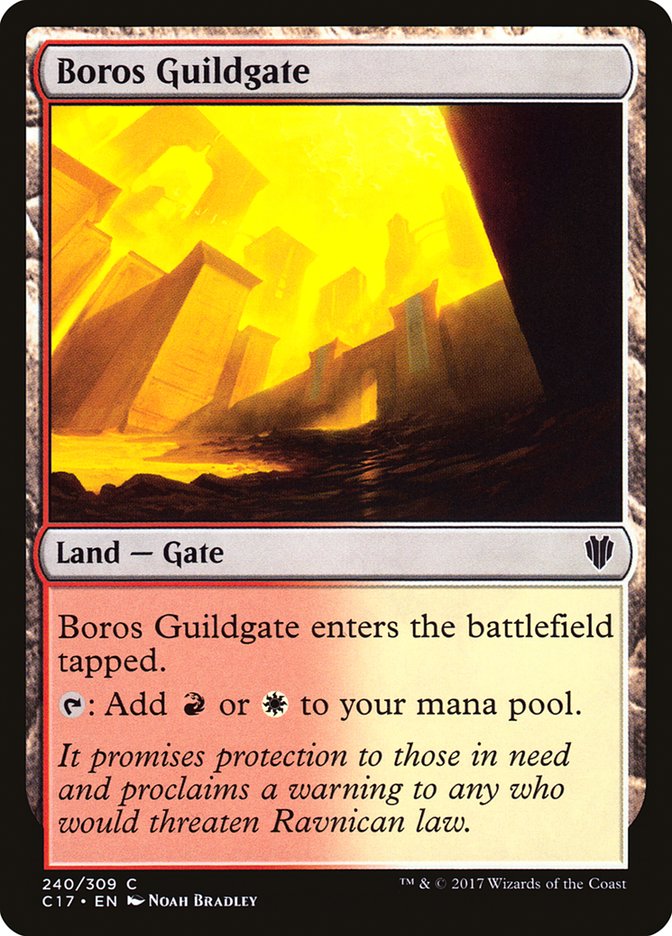 Boros Guildgate [Commander 2017] | GrognardGamesBatavia