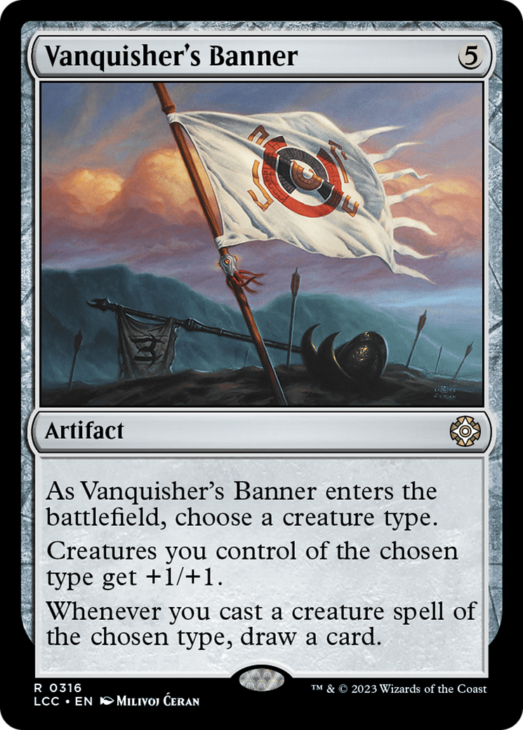 Vanquisher's Banner [The Lost Caverns of Ixalan Commander] | GrognardGamesBatavia