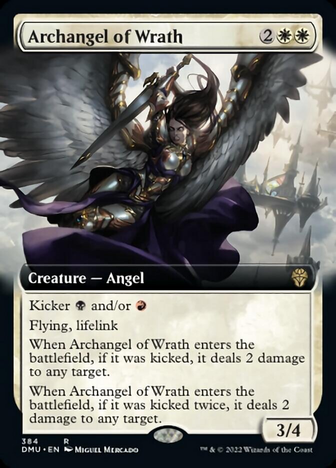 Archangel of Wrath (Extended Art) [Dominaria United] | GrognardGamesBatavia