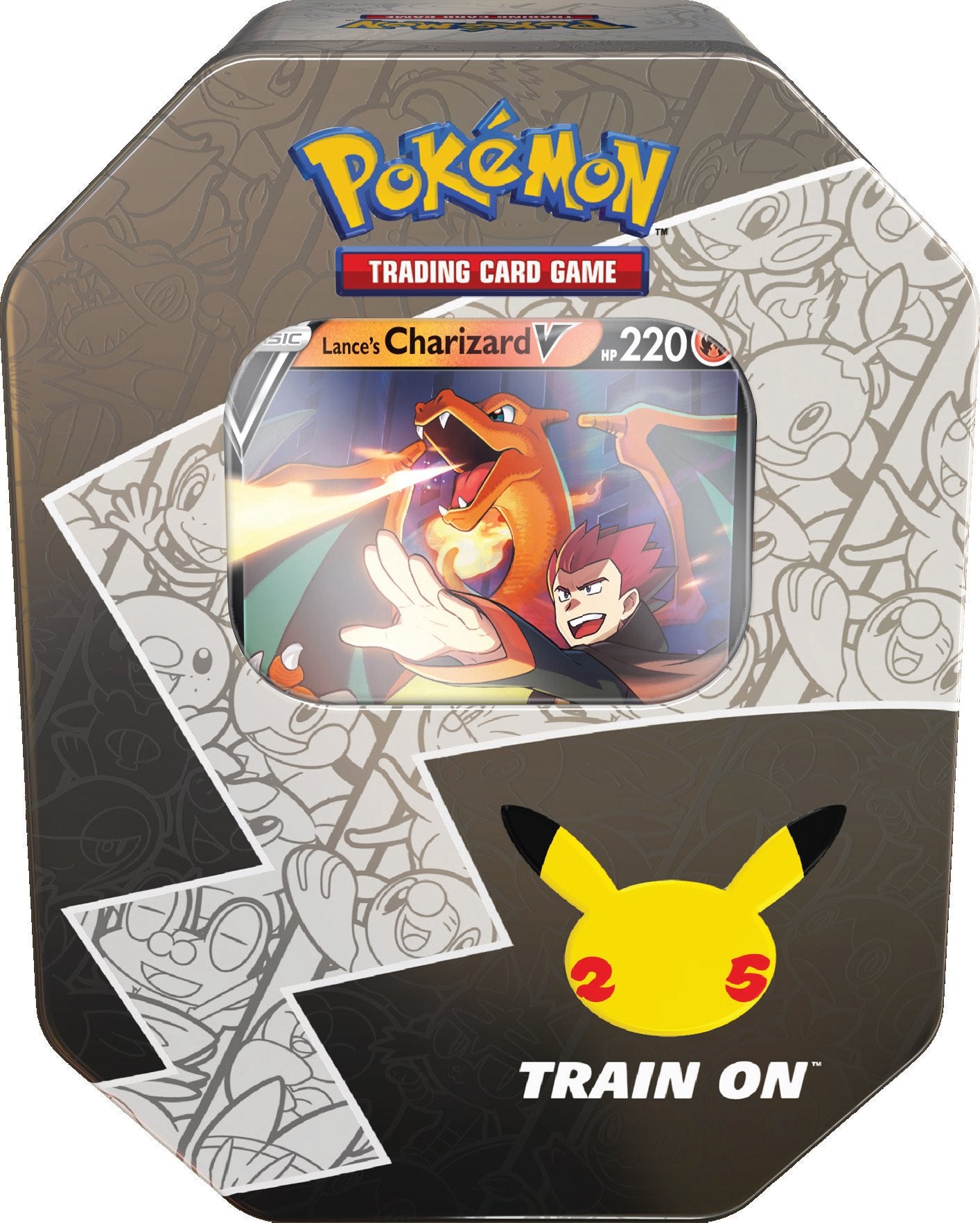 Celebrations: 25th Anniversary - International Tin (Lance's Charizard V) | GrognardGamesBatavia