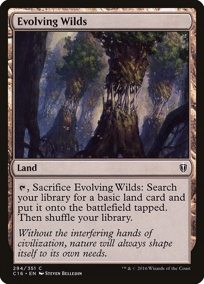 Evolving Wilds [Commander 2016] | GrognardGamesBatavia