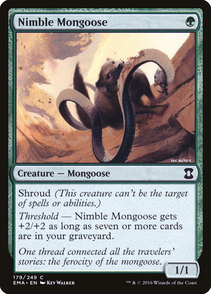 Nimble Mongoose [Eternal Masters] | GrognardGamesBatavia