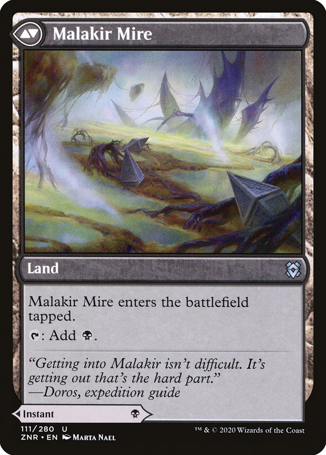 Malakir Rebirth // Malakir Mire [Zendikar Rising] | GrognardGamesBatavia