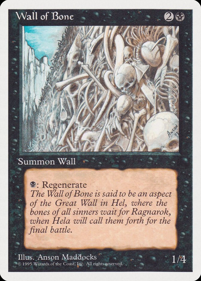 Wall of Bone [Rivals Quick Start Set] | GrognardGamesBatavia