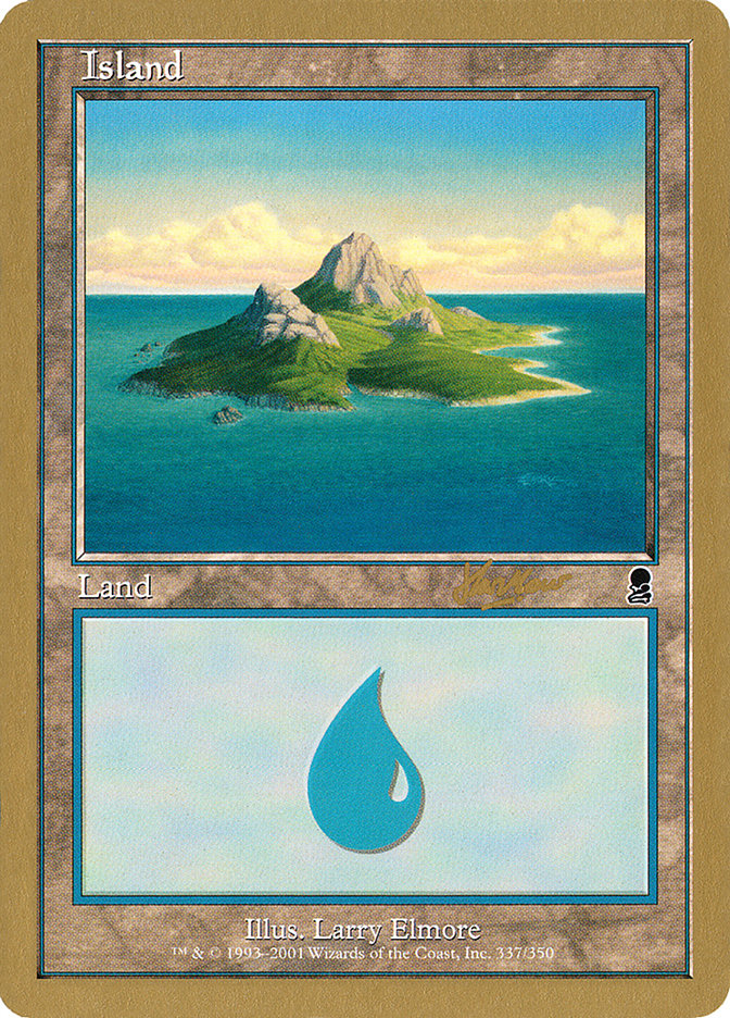 Island (shh337) (Sim Han How) [World Championship Decks 2002] | GrognardGamesBatavia