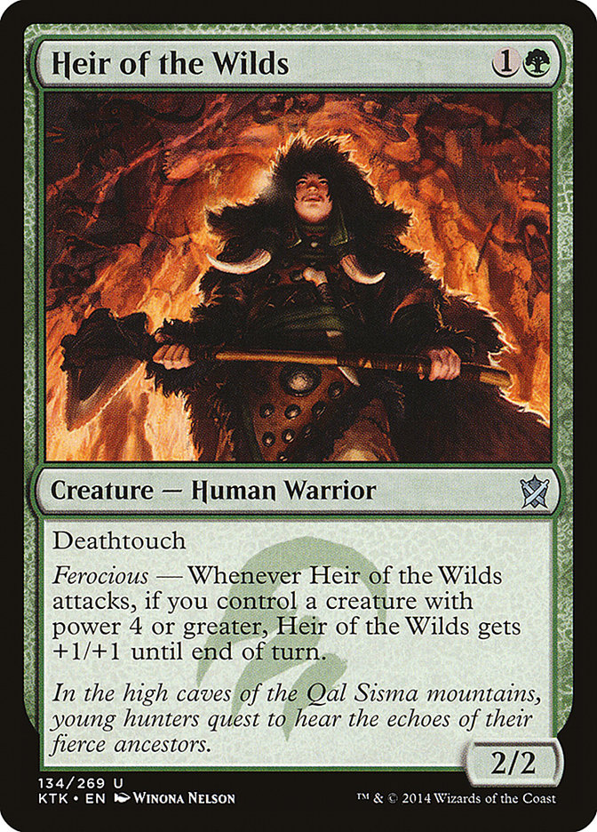 Heir of the Wilds [Khans of Tarkir] | GrognardGamesBatavia