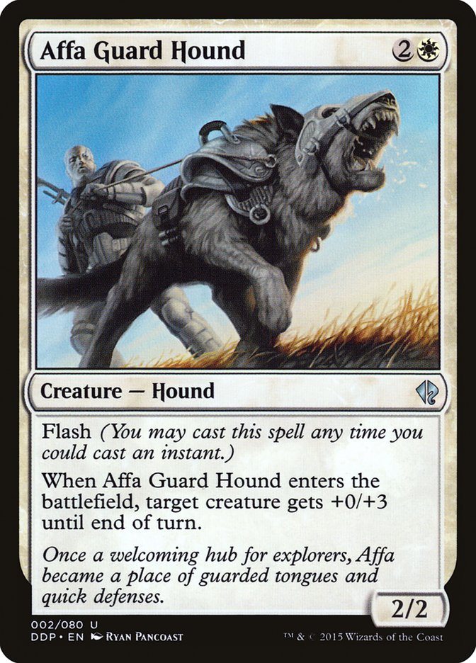 Affa Guard Hound [Duel Decks: Zendikar vs. Eldrazi] | GrognardGamesBatavia