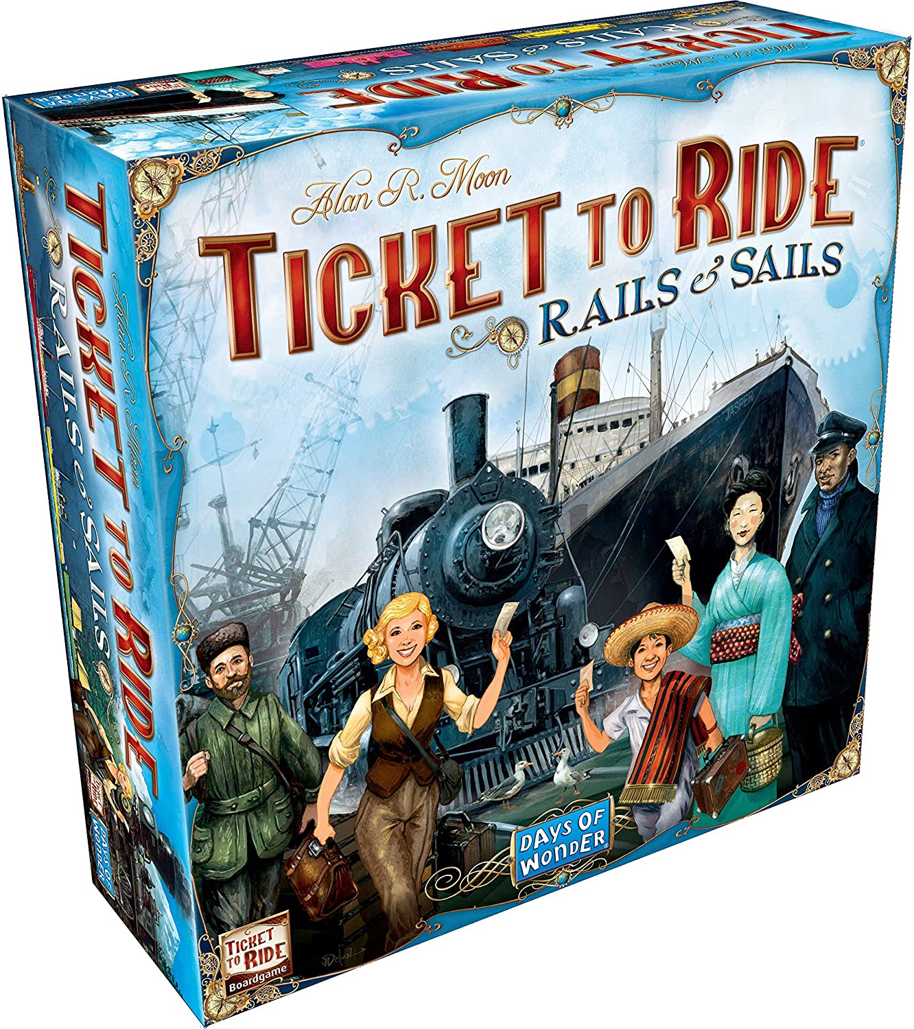 Ticket to Ride Rails and Sails | GrognardGamesBatavia
