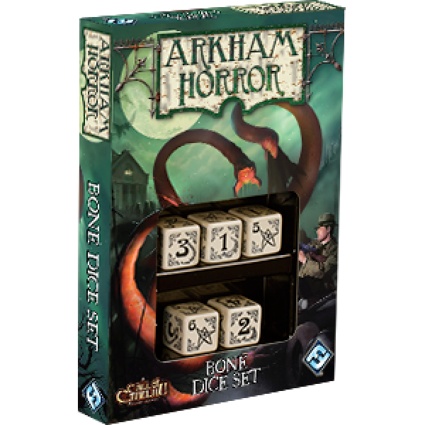Arkham Horror Bone Dice Set | GrognardGamesBatavia