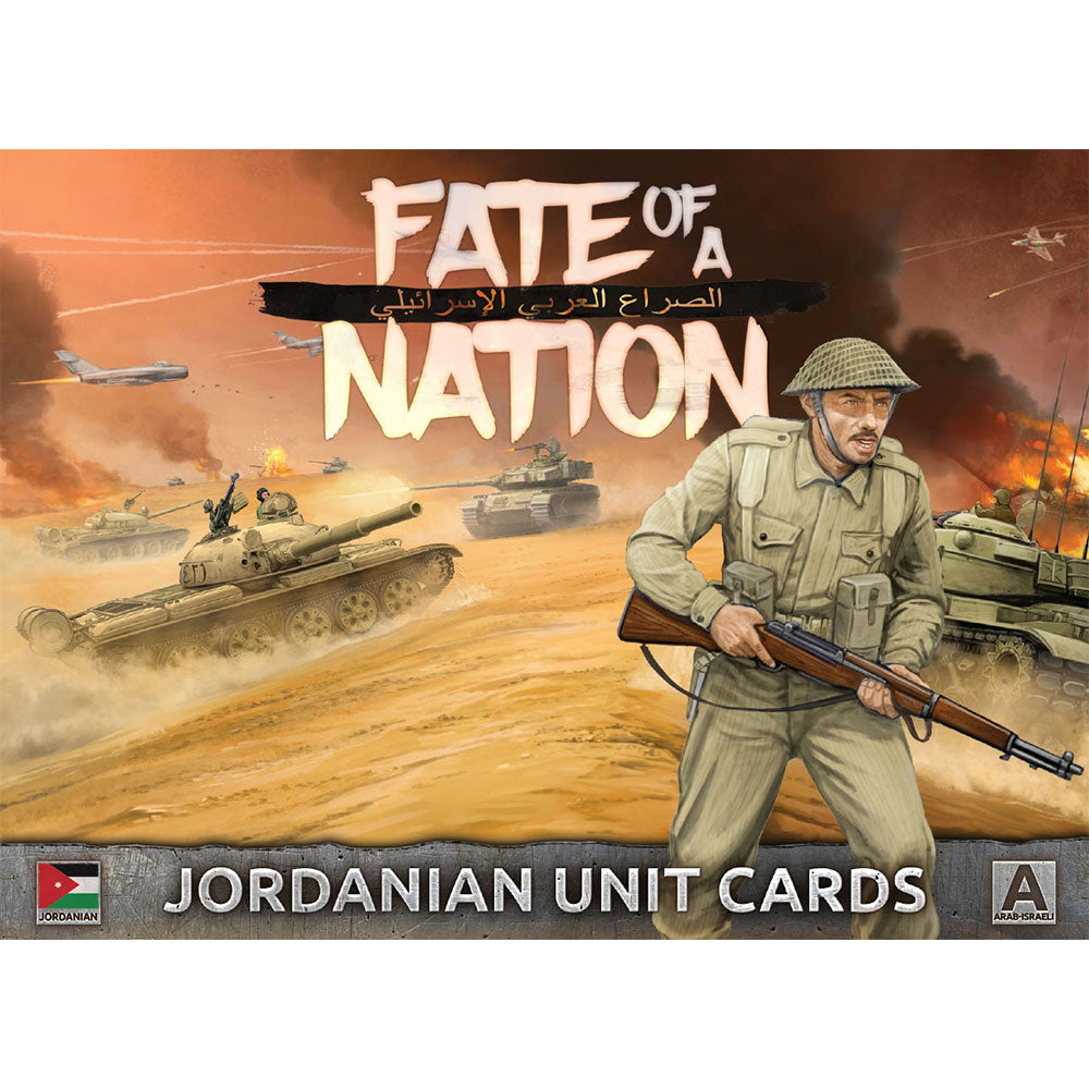 Fate of a Nation Jordanian Unit Cards | GrognardGamesBatavia
