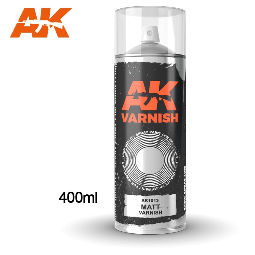 AK Interactive Matt Varnish 400ml | GrognardGamesBatavia