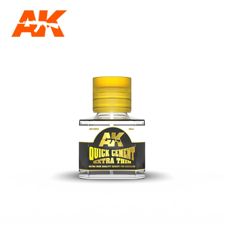 AK Extra Thin Quick Cement Plastic Glue | GrognardGamesBatavia