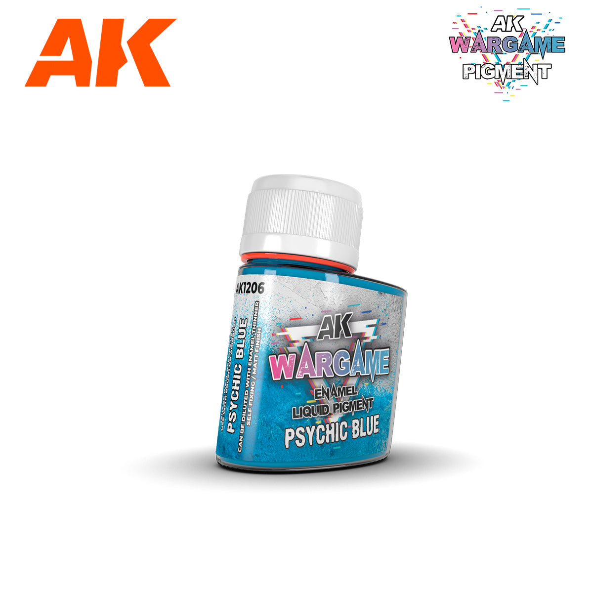 AK1206 PSYCHIC BLUE – ENAMEL LIQUID PIGMENT | GrognardGamesBatavia