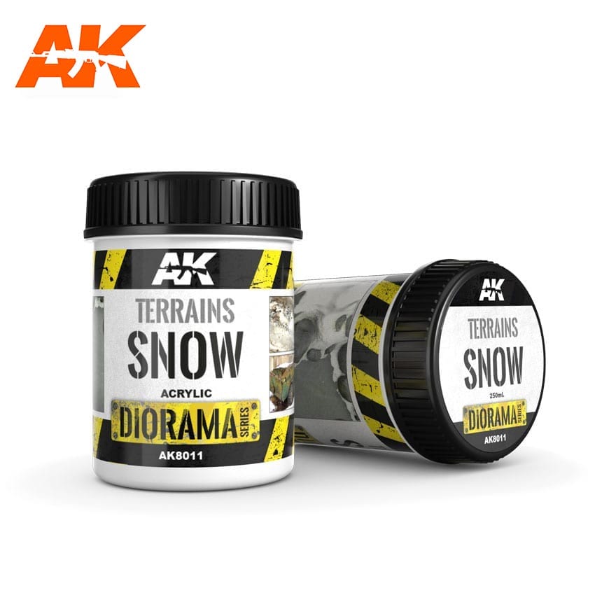 AK 8011 TERRAINS SNOW 250ML | GrognardGamesBatavia