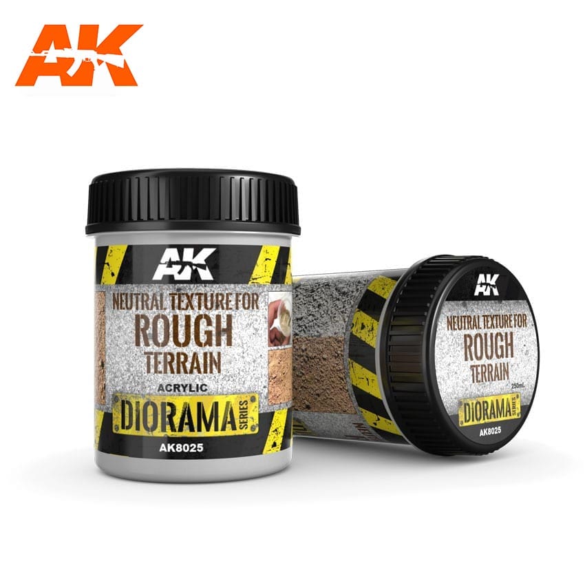 AK 8025 Diorama: Neutral Texture for Rough Terrain | GrognardGamesBatavia