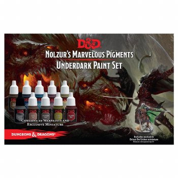 D&D Nolzur's Marvelous Pigments: Underdark Paint Expansion Set (75004) | GrognardGamesBatavia